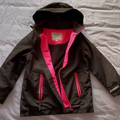 M&S girls waterproof jacket 7 to 8