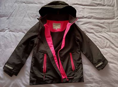 M&S girls waterproof jacket 7 to 8