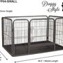 Style Heavy Duty Whelping Pen With Abs Tray Puppy Play Pen Puppies Cage Crate Cartes Cages Dog Training Playpen for Dogs and puppies Image 5