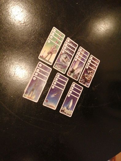 Vintage Astronaut Card Game