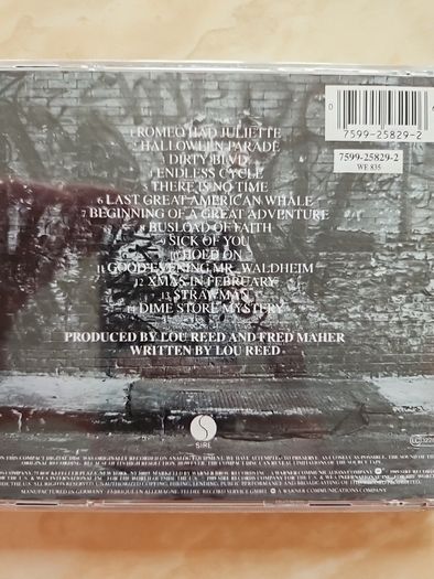 Lou Reed CD  - New York