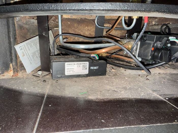 Remote Control Gas Fire Insert