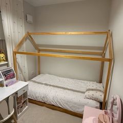 Kid toddler Montessori bed