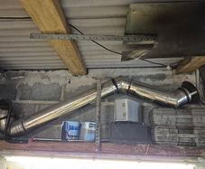 Boiler chimney