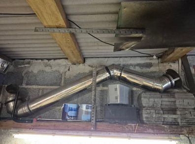Boiler chimney