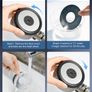 Hard Water Filter Shower Head with 6 Spray Modes(Not for Electric Showers), 360 Swivel Head & On/Off Pause Button, Removes Chlorine & Impurities for Skin & Hair Care Image 9