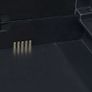 Garden Storage Cabinet with 4 Shelves Black Image 7