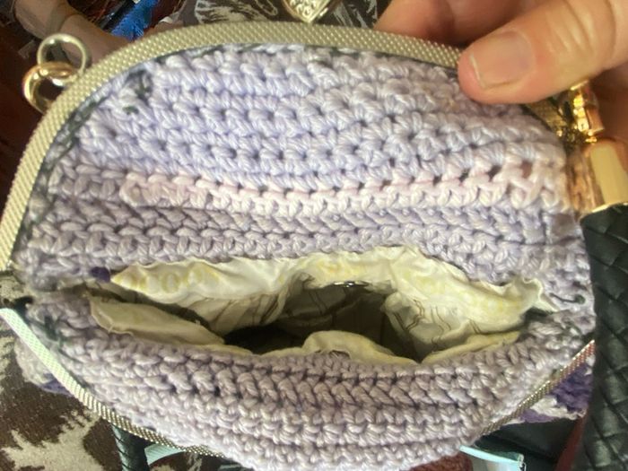 Handmade crochet macrame shoulder bags