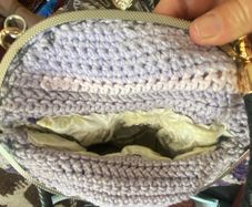 Handmade crochet macrame shoulder bags