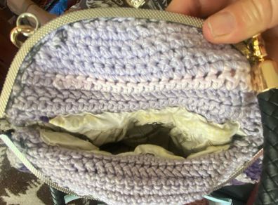 Handmade crochet macrame shoulder bags