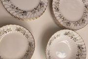 Aynsley Bone China Dinner Set Plates Bowls and Serving Bowl 17 Pieces