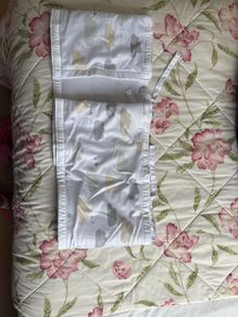 Breathable baby cot bumpers