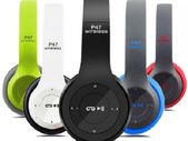 P47 Foldable Wireless Bluetooth Stereo Headset Headphones with Microphone