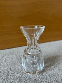 Signed Waterford Crystal Mini Cut Vase