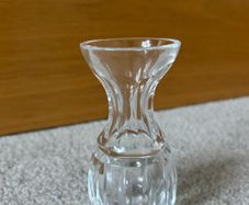 Signed Waterford Crystal Mini Cut Vase