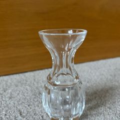 Signed Waterford Crystal Mini Cut Vase