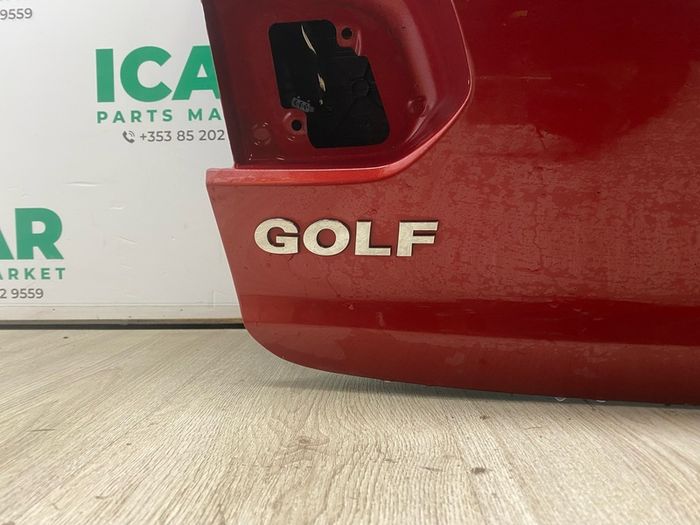 2012 Volkswagen Golf Tailgate Bootlid Red
