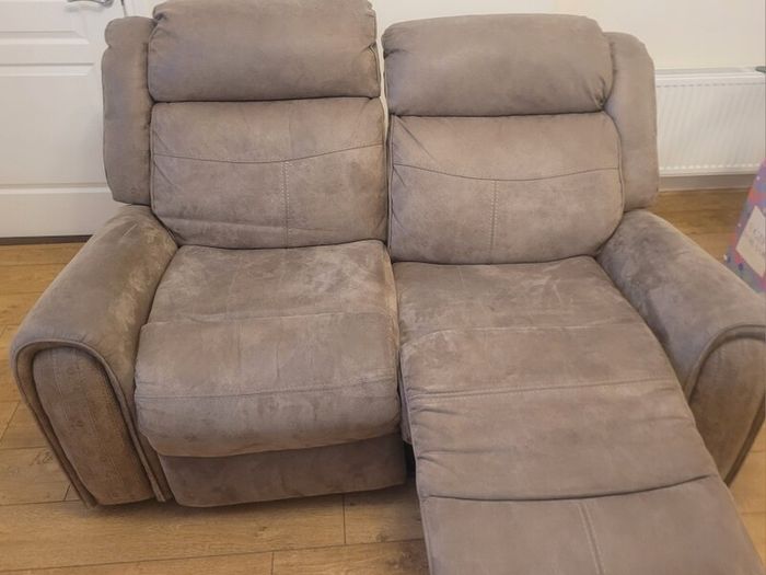 2 seater reclining sofa