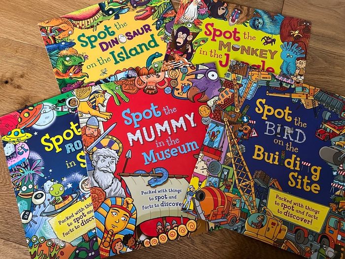 Look and Find Books x 5