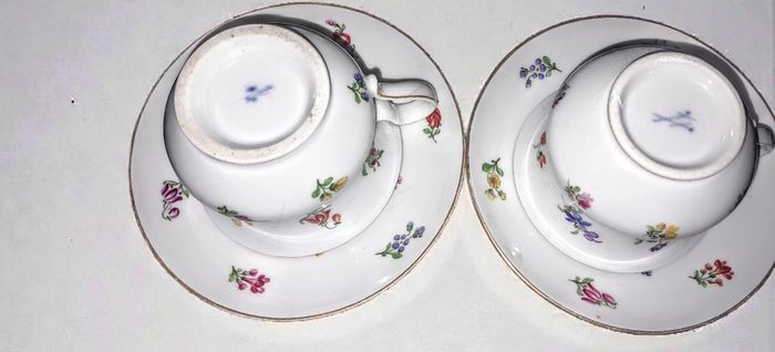 Antique MEISSEN 1st choice breakfast set