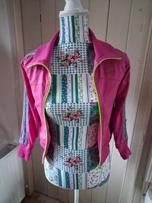 Girls Adidas zip up
