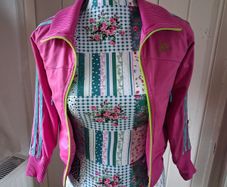 Girls Adidas zip up