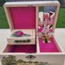 Antique Japanese music box with jewelry box from the 1960s. Image 5