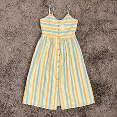 Striped Midi dress