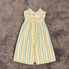Striped Midi dress