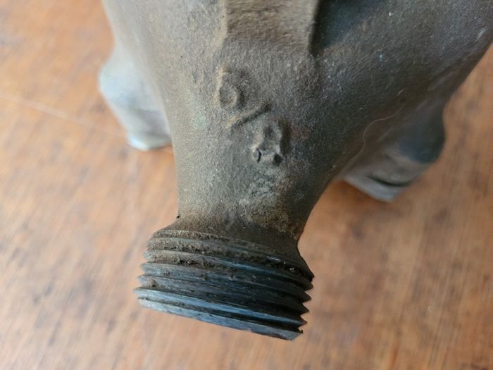 Vintage Rockwell Brass Water Meter