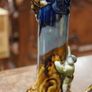 Pair of Antique Japanese Sumida Gawa Figural Spill Vases, c.1900 Image 2