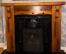 Solid pine surround and insert free