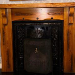 Solid pine surround and insert free