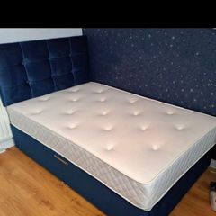 Brand New Stylish king Divan Beds.. Multiple Options Of Headboards. Tufted Memory Foam Mattresses Available. Drawers Storage Available