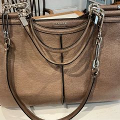 COACH  Brown Leather Satchel Handbag