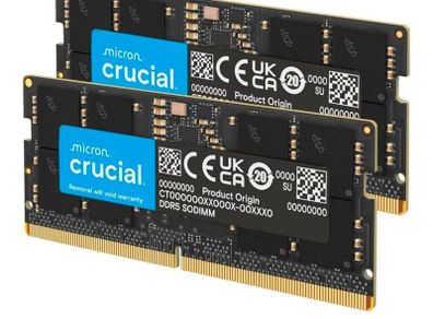 Crucial 32gb(2x16gb) Ddr5 - 5600 Sodimm Ram
