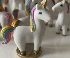 Cute Tiny Unicorn Figurine | Ceramic