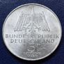1971 Germany 5  Mark Albrecht Durer silver coin Image 2