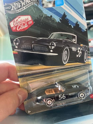 Hot wheels BMW 507 Silver series Vintage club