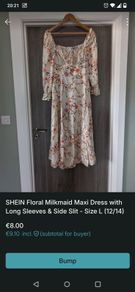 dress size large 10-12.