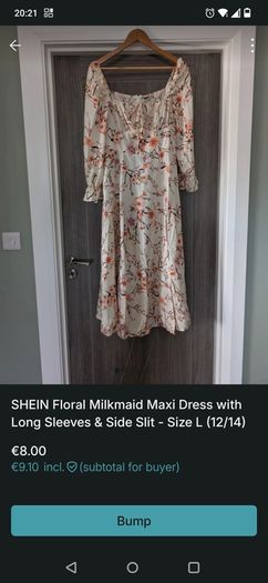 dress size large 10-12.