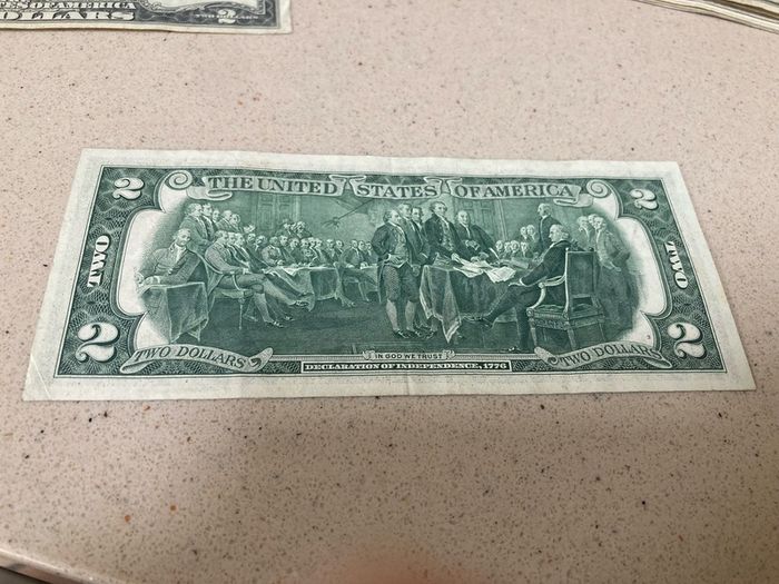 USA 1976 2 Dollars Banknote