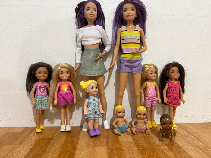 Barbie Skipper & Chelsea Set