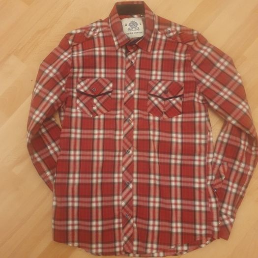 Shirt/Guy's 'Guide London' Check Shirt ..FINAL Price Drop