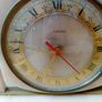 Tempora clock, mid century clock,Lucite, pink clock Image 6