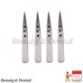 4x Beauty Girls Stainless Steel Eyebrow Hair Removing Tweezers Image 2