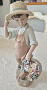 Lladro "My Happy Friend" Boy Figure
