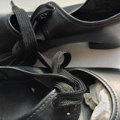 A Pair Of Leather Dance Shoes Size 12