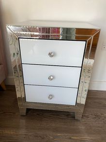 3 drawer bedside table locker