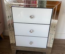 3 drawer bedside table locker